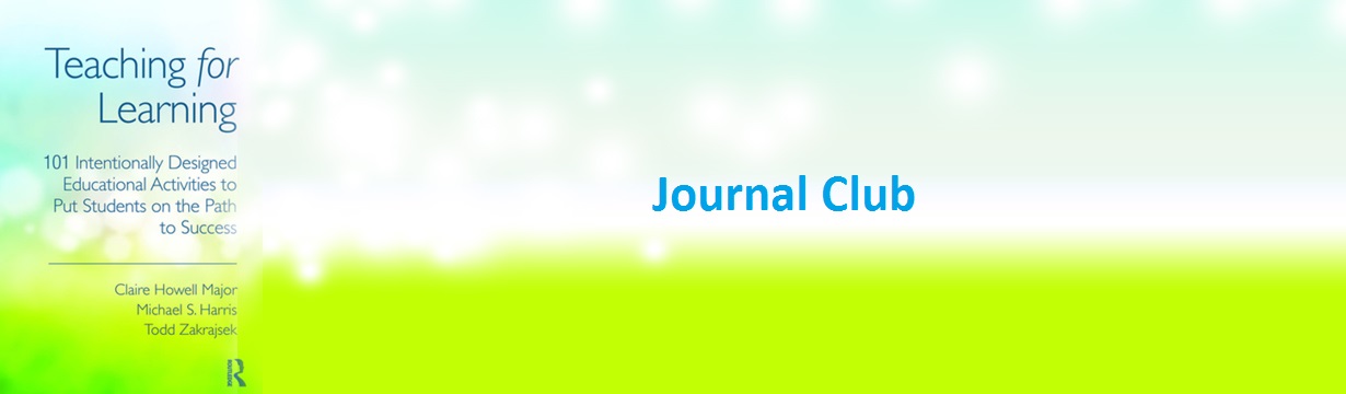 IDEA#23 Journal Club