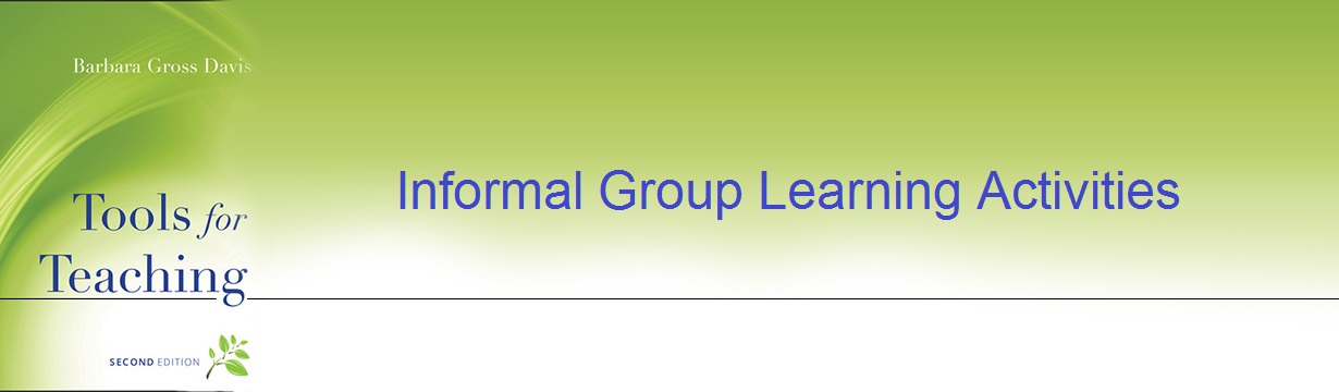 Informal Group Learning Activities
