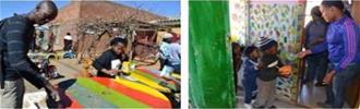 Mandela Day1 Description: Mandela Day1 Tags: Mandela Day, Nelson Mandela, Father of South African nation, Lokolohang, Beisang Mabewana, day-care centres