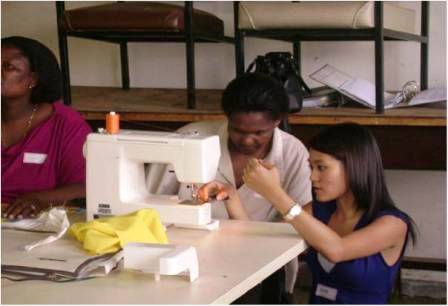 Lengau Agri Centre Description: Community Engagement Keywords: Consumer Science, Lengau Agri Centre, unemployed women, community development, service learning, needlework, skills