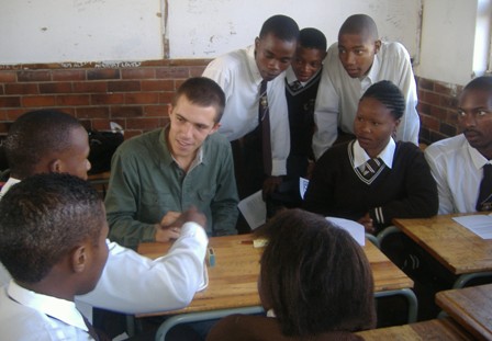 1406 Description: Students of the Department of Psychology are involved in the Study Buddy service-learning project at Ikaelelo High School in an attempt to prepare the youth for the leadership challenges they face. Tags: University of the Free State
