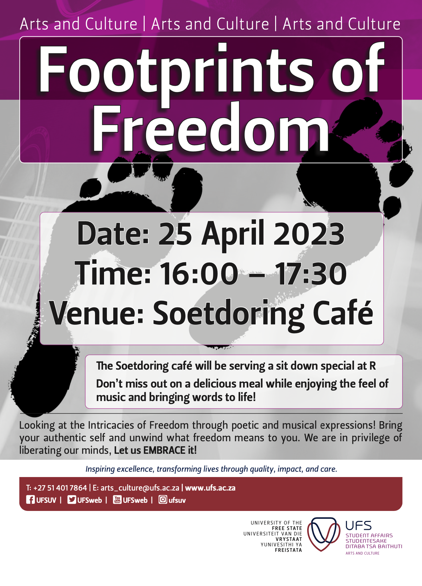 Arts &amp; Culture Footprints of Freedom