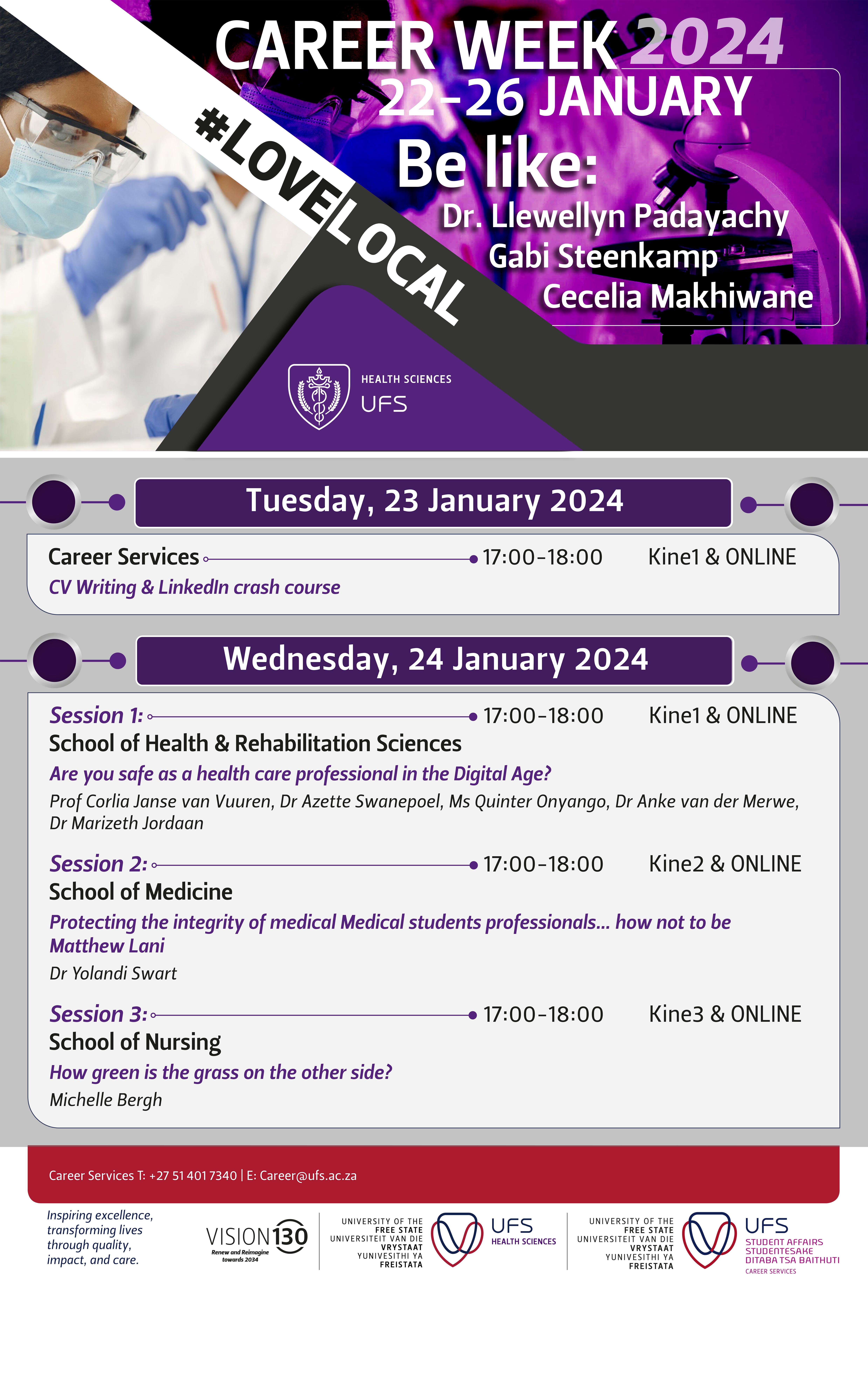 Career Week Health Sciences 2024
