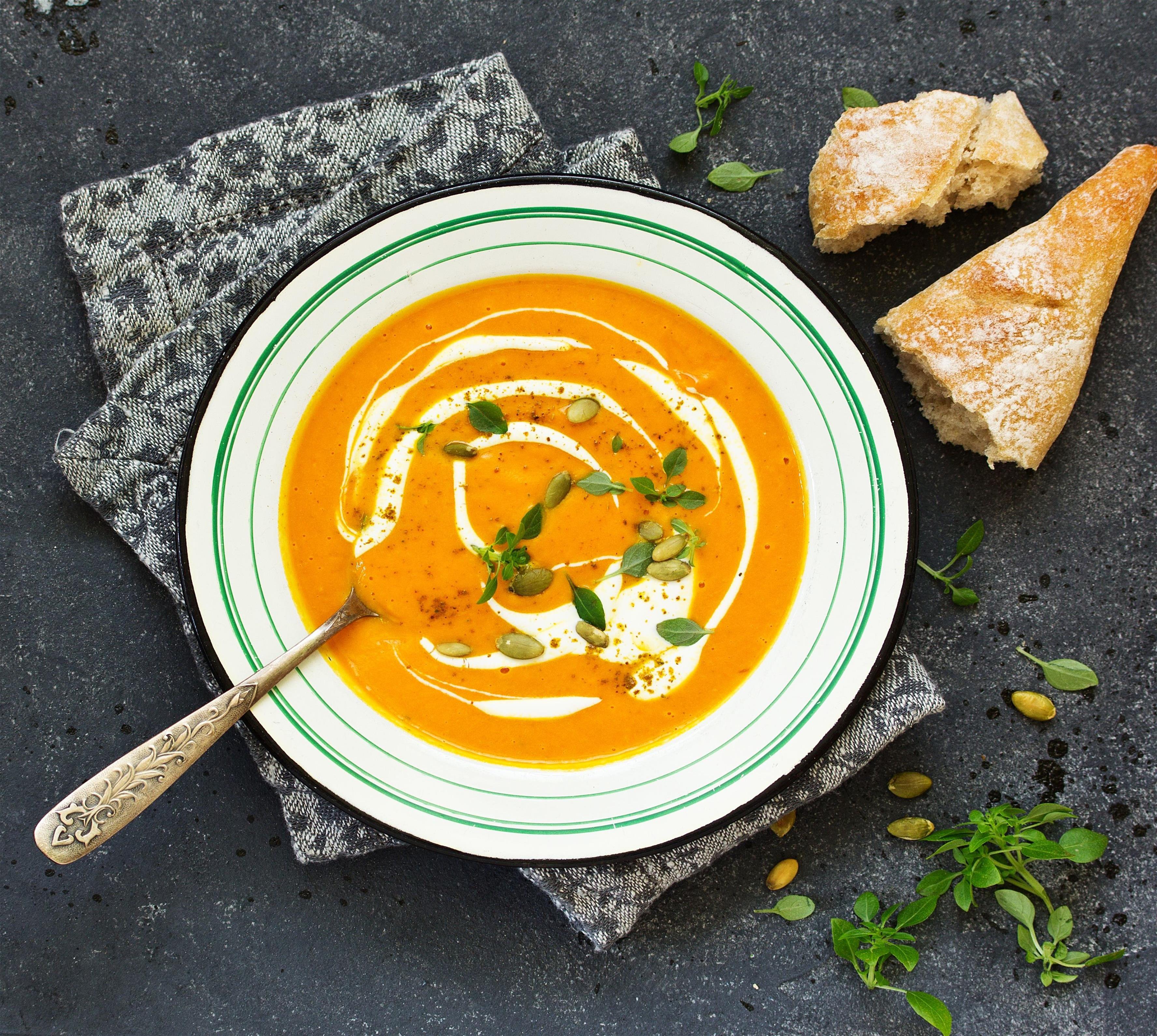 Curried Pumpkin soup (2)