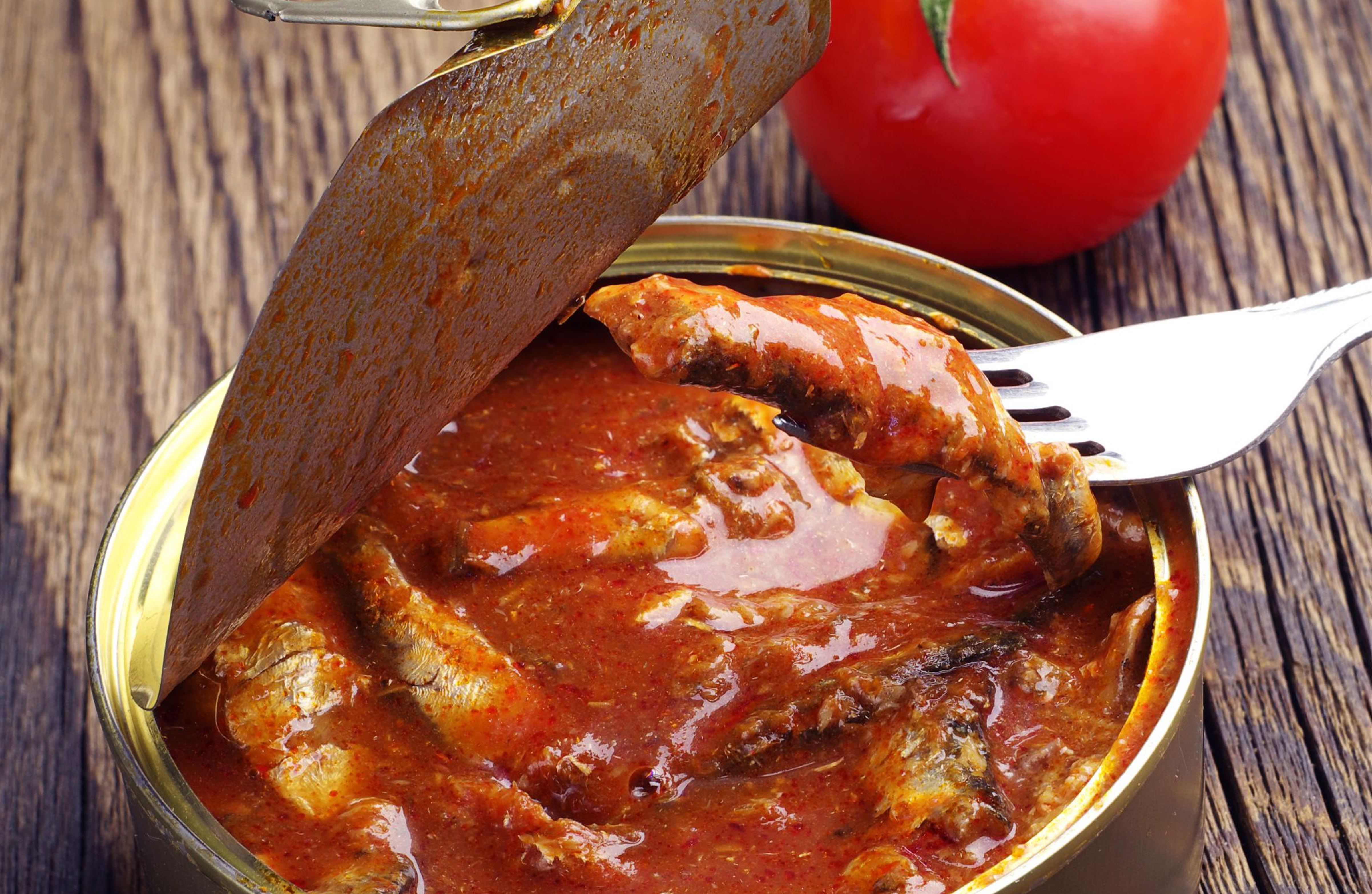 Pilchards in tomato sauce (3)