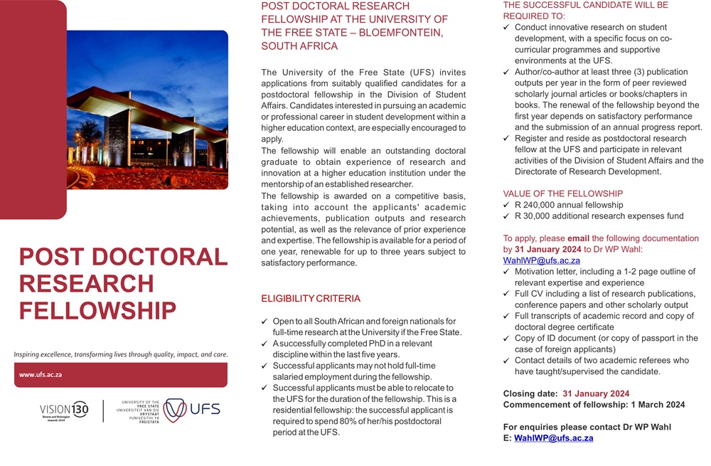 Post-Doctoral Fellowship