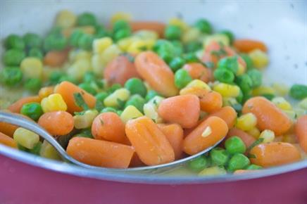 12. Butter vegetables 12. Butter vegetables