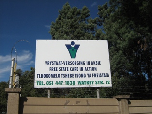 Free State Care~ Name 1806 Description: Service Learning Keywords: Free State Care in Action