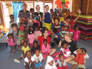 Tshepo 5 1570 Description: Service Learning Keywords: Tshepo Foundation, Mangaung, day-care centre, medical students, service learning