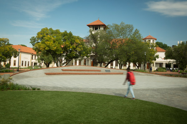 Amphitheatre in front of The Main Building