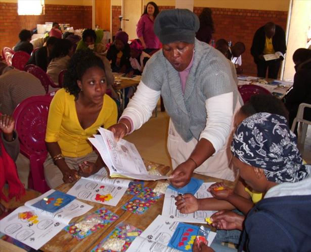 Description: Fams Keywords: Sterkspruit, parent, workshop, family math