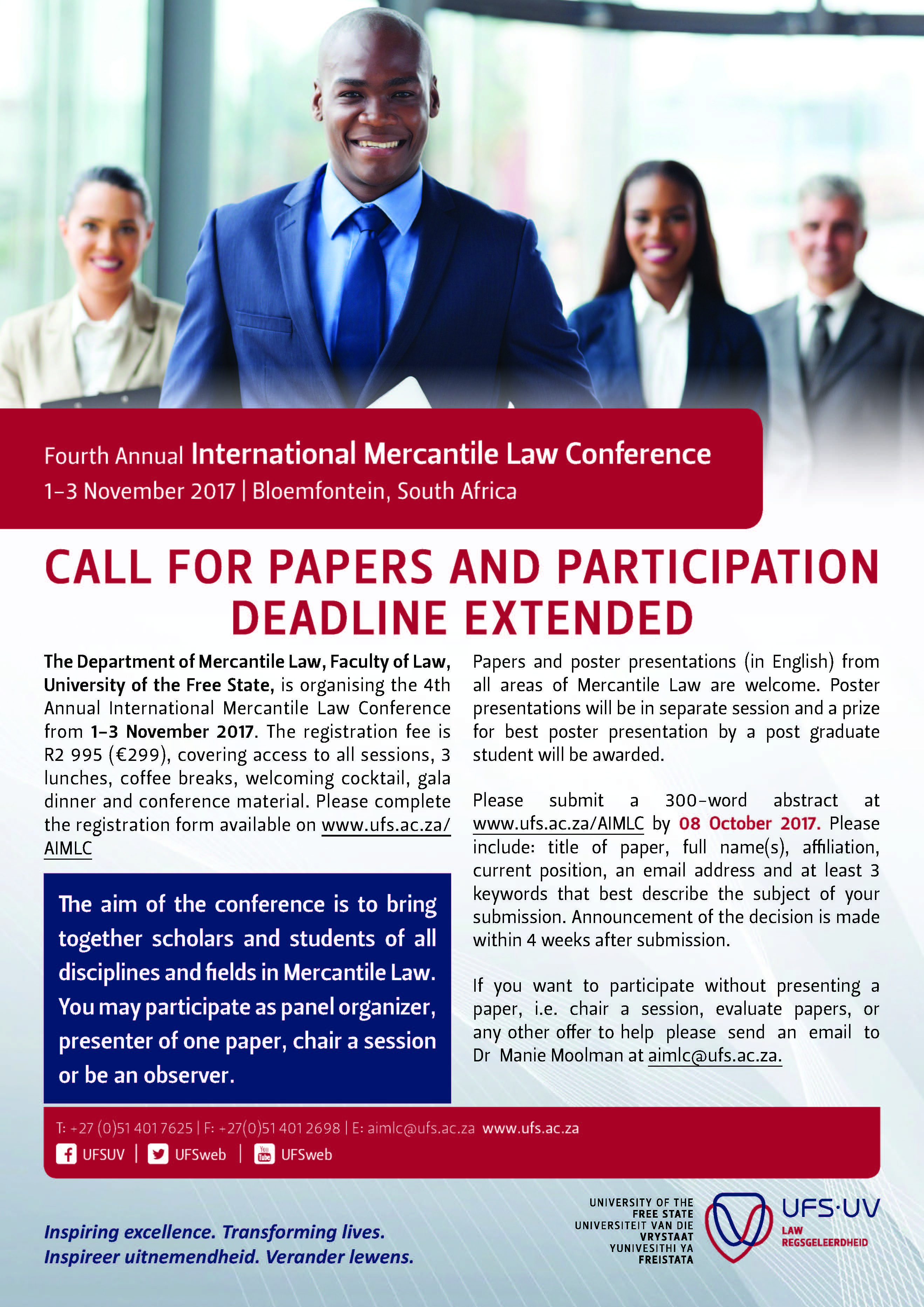 Call for papers deadline extended