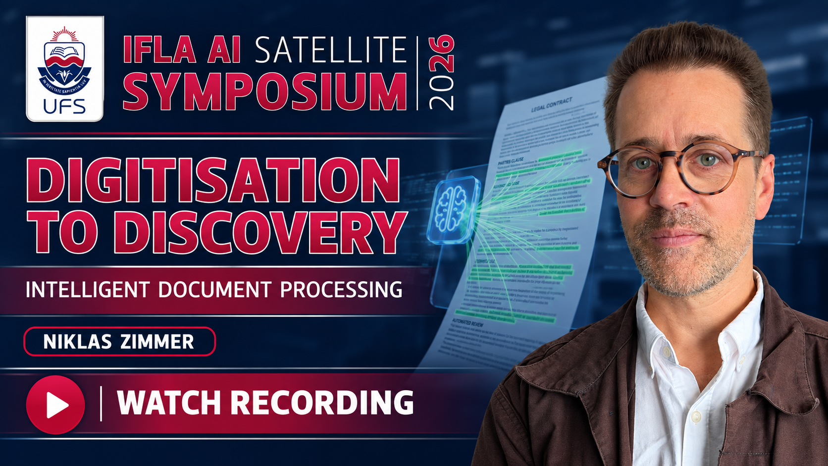 AI Practical Applications of Intelligent Document Processing in Libraries and Archives with Niklas Zimmer