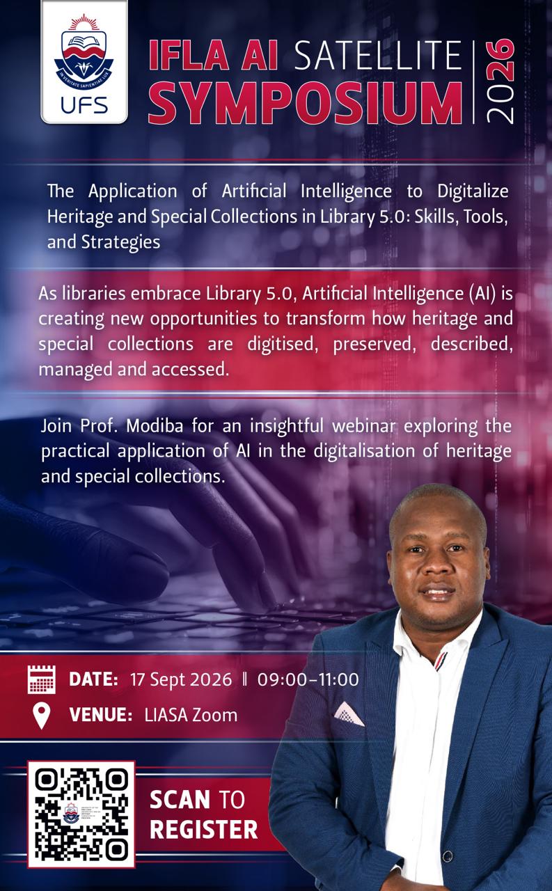 Upcoming AI Build-up Workshop with Prof Modiba