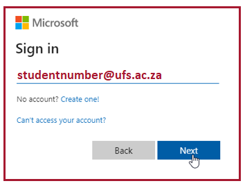 Microsoft O356 student login