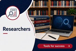 Resources and support for researchers