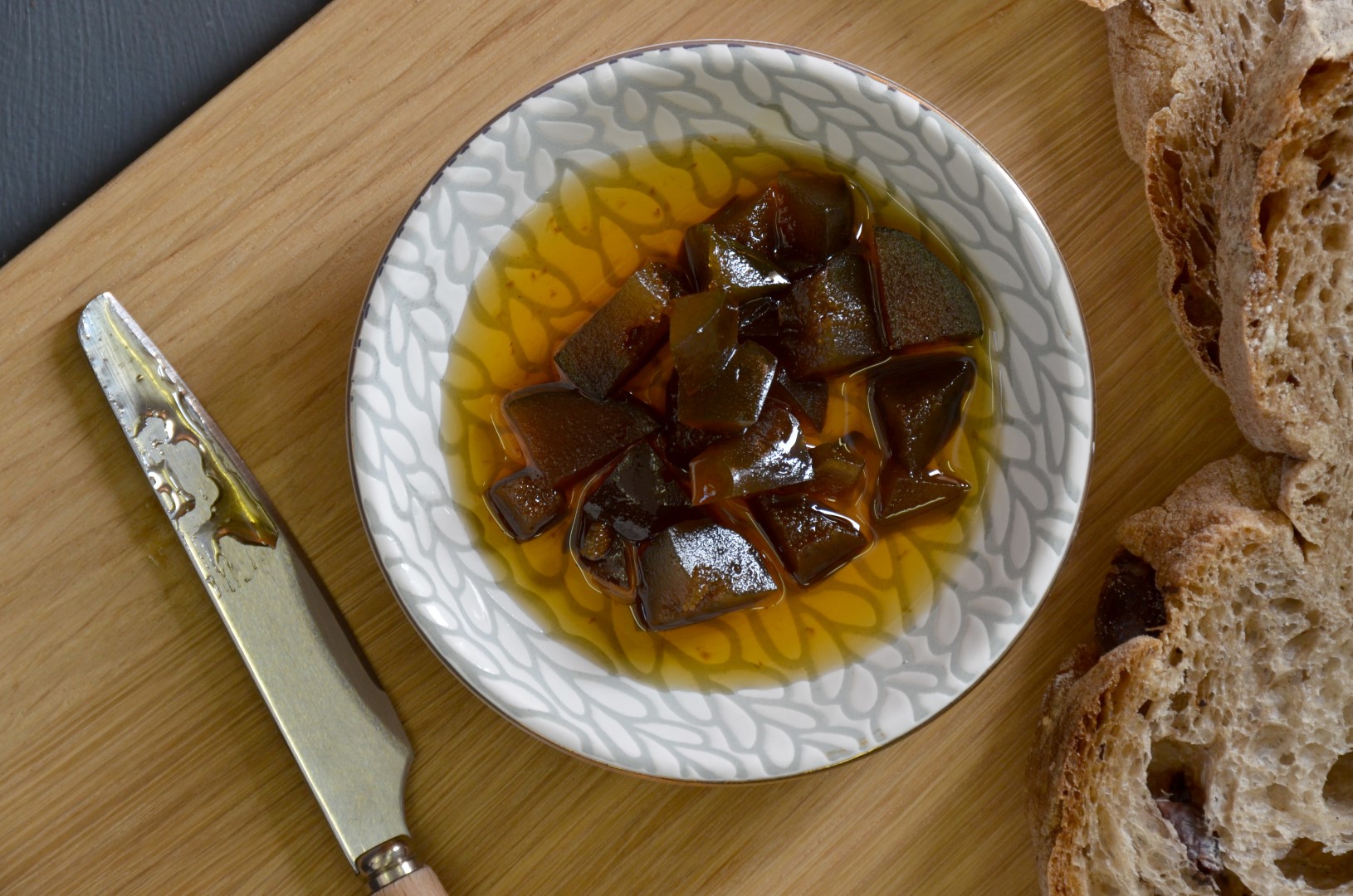 Unripe Cactus Pear Fruit Jam