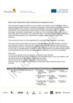 Leadership and Management Survey