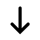 Arrow black down