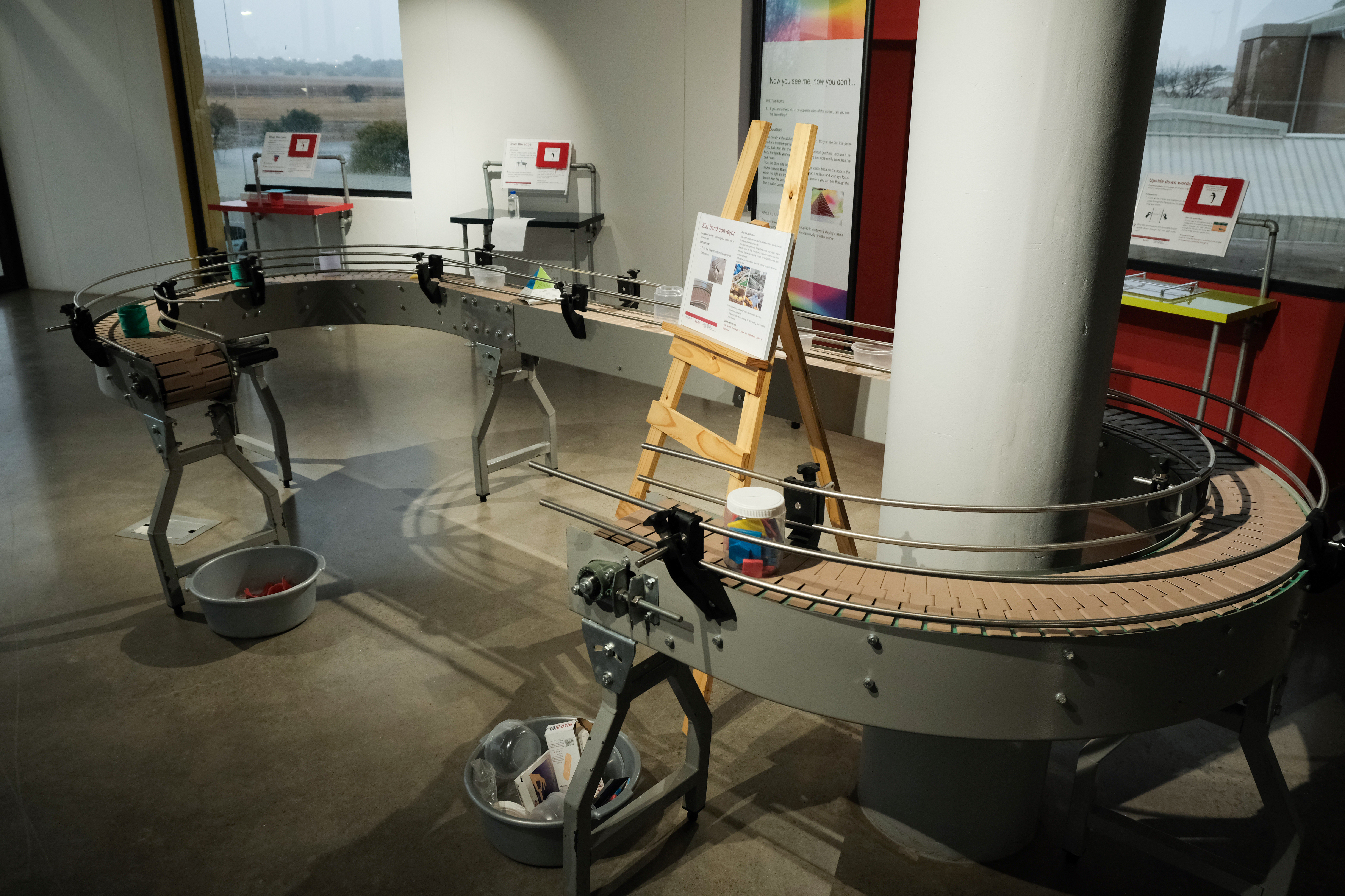 Sci-Ed conveyor belt