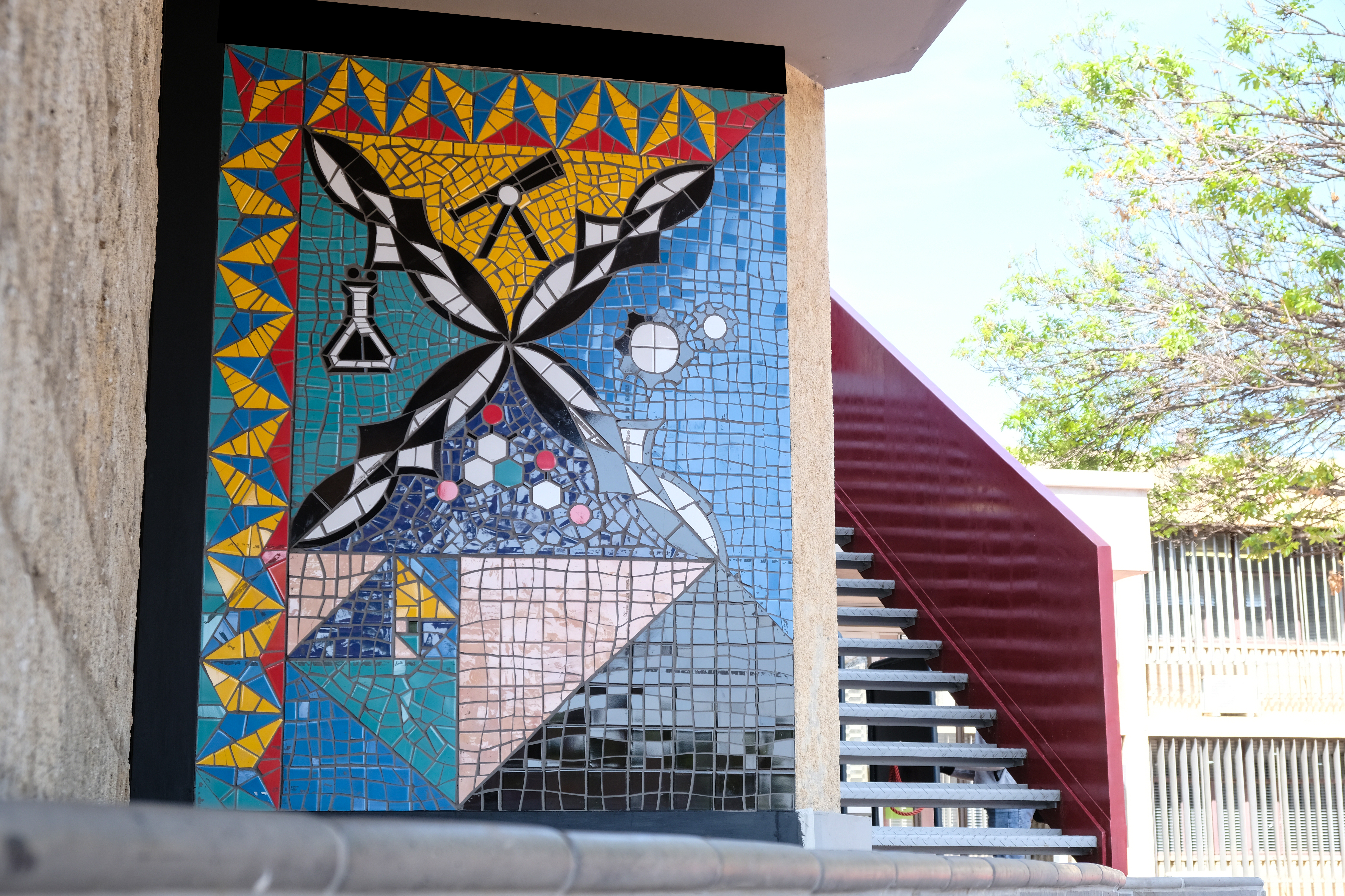 Sci-Ed Mosaic Artwork